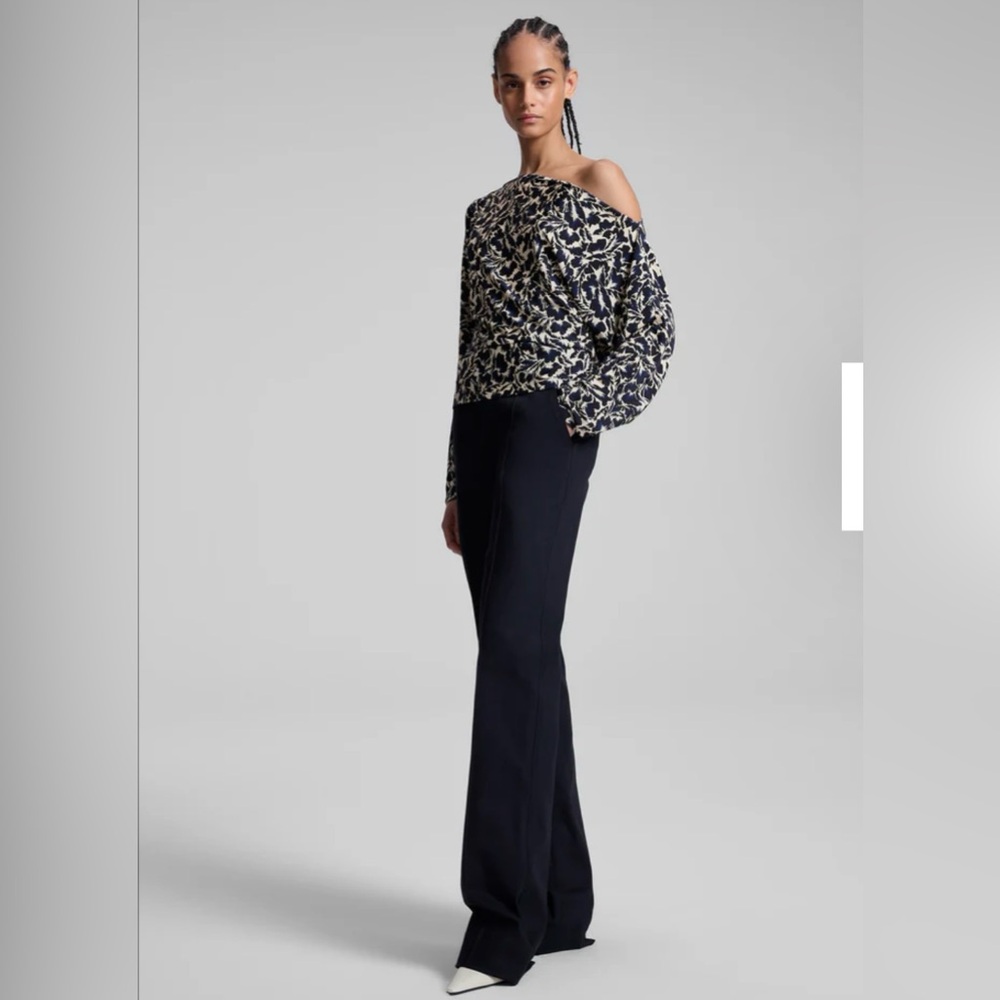 A.L.C. Tyler One Shoulder Jersey Top $450